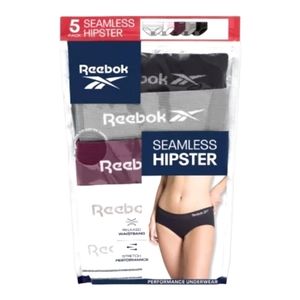 REEBOK 5 SEAMLESS HIPSTERS   SIZE‎ XL 16